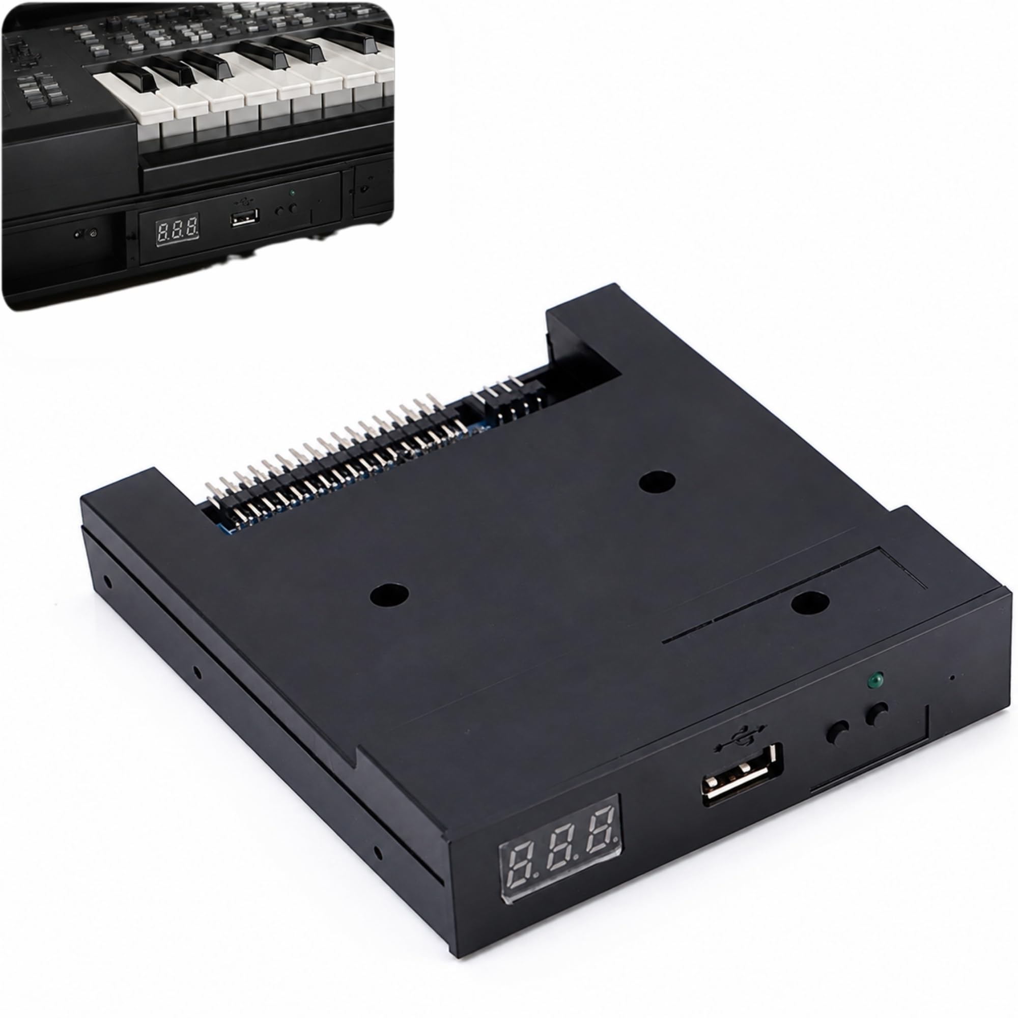 sfr1m44-u100 1.44mb 3.5" floppy usb floppy floppy disk drive usb ssd floppy emulator for music keyboard