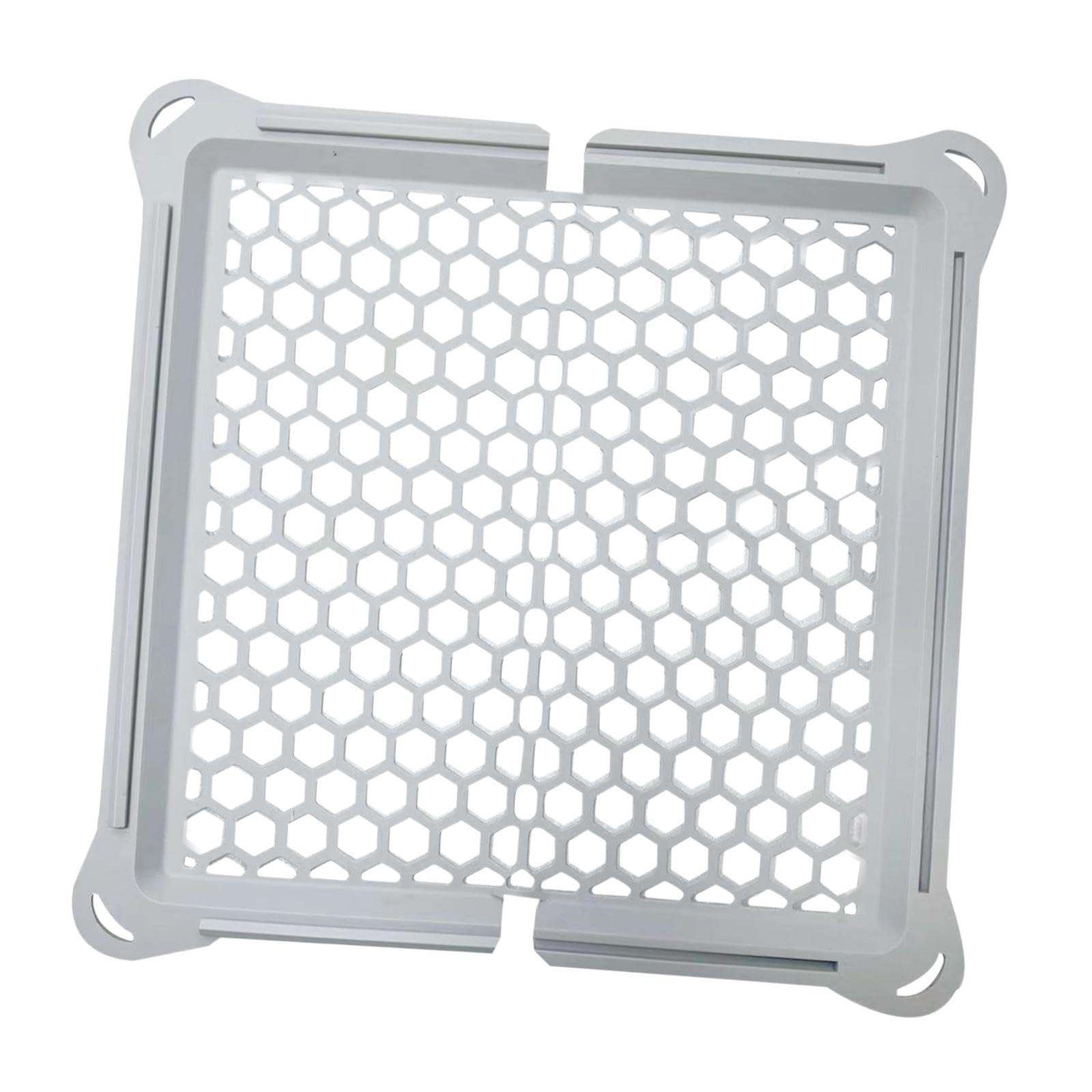 Sac à Vaisselle Multifonctionnel en Silicone Faisant Office de Panier et de Boîte de Rangement pour Faciliter Le Lavage des Accessoires Délicats, Gris