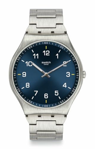 Swatch Skin Irony Swiss Quartz Stainless Steel Strap, Gray