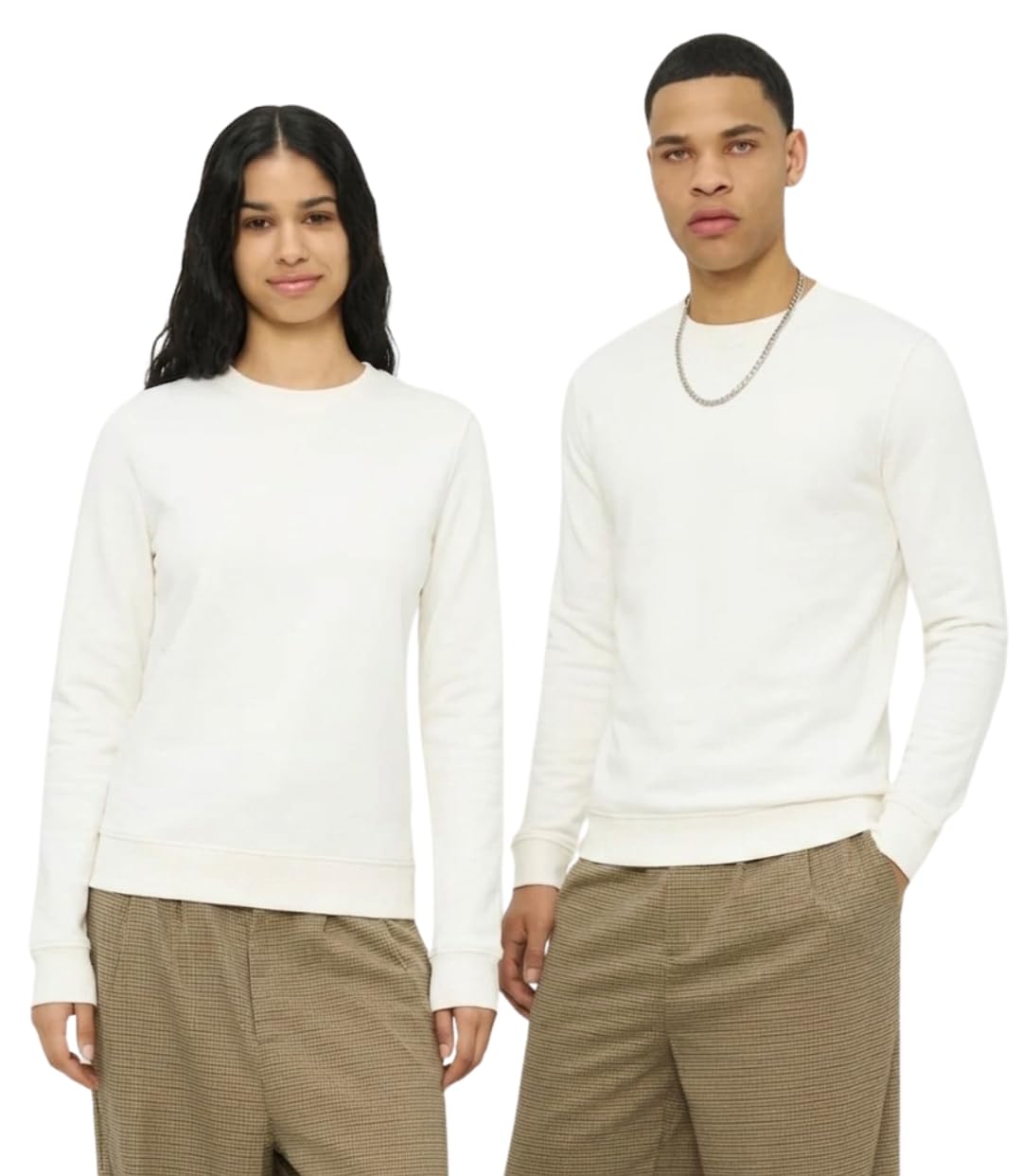 koverify Solid Cotton-Fleece Round Neck Sweatshirt for Men's & Women's-picture-13