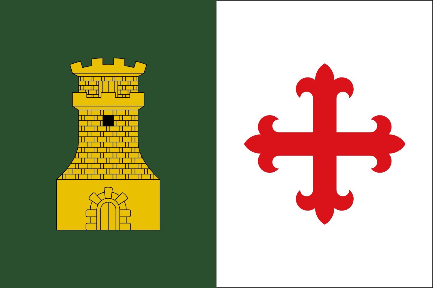 Drapeau Large Piedrabuena Ciudad Real pavillon espagnol extérieur