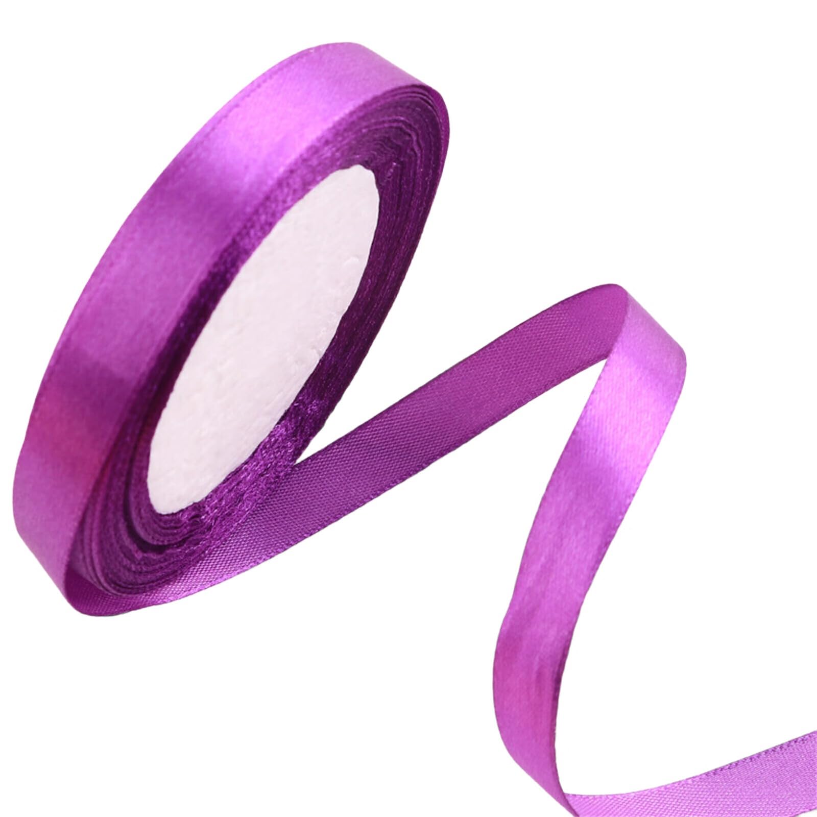 Buxuaaaa 2Rolls Wrapping Ribbon Christmas Ribbons for Christmas Bows Crafting Wrapping Wedding Party Decoration 2Rolls / Pack Invitation Card Ribbon