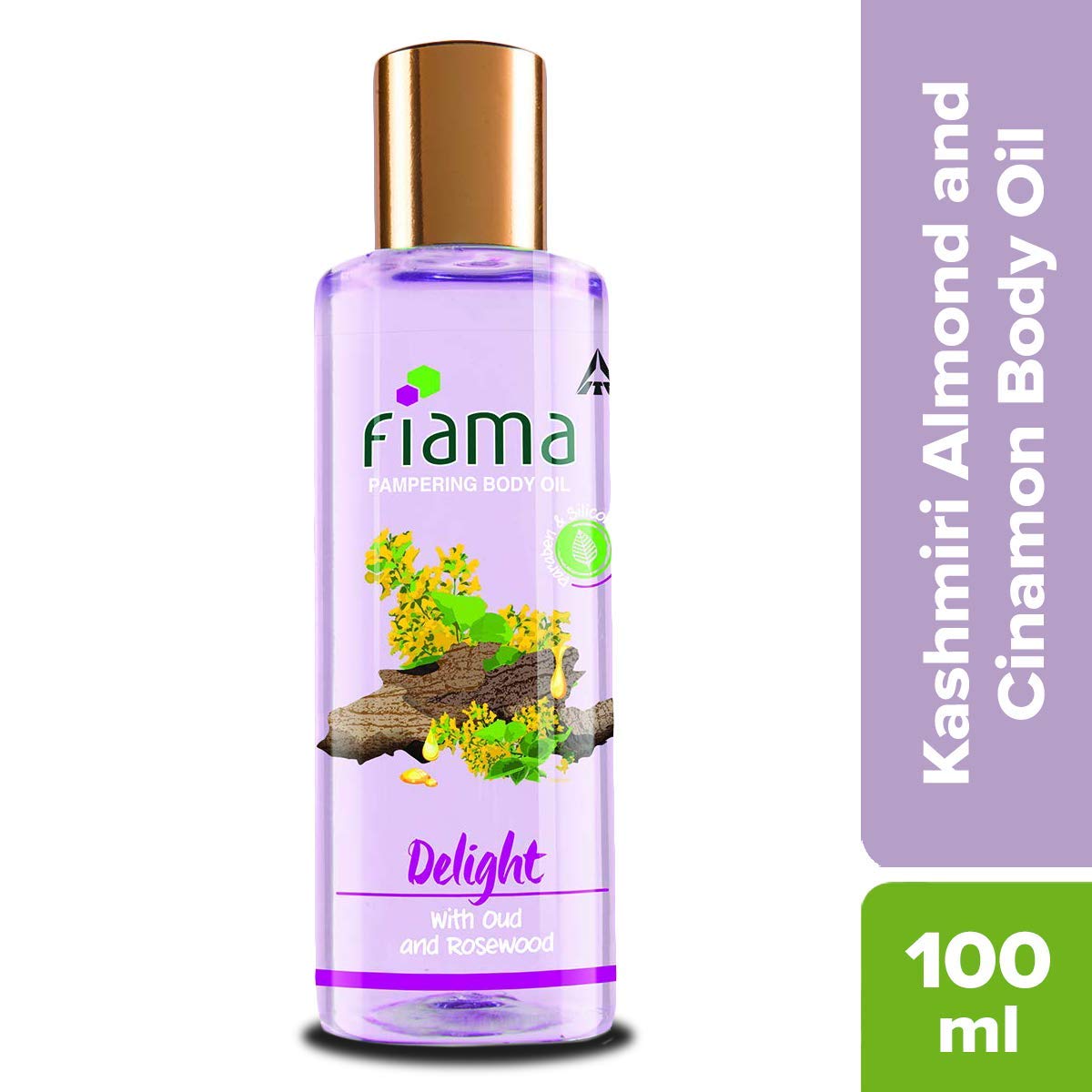 Fiama Pampering Body Oil Delight with Oud & Rosewood (100ml)