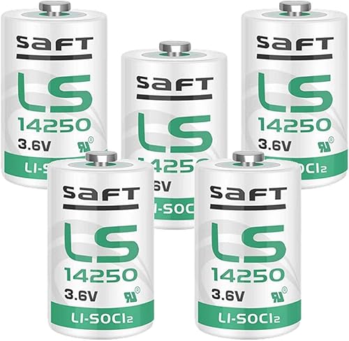 Miniatura 1 de WELLVEUS 5 piezas LS14250 12 AA 36V batería reemplazable para SAFT LS14250