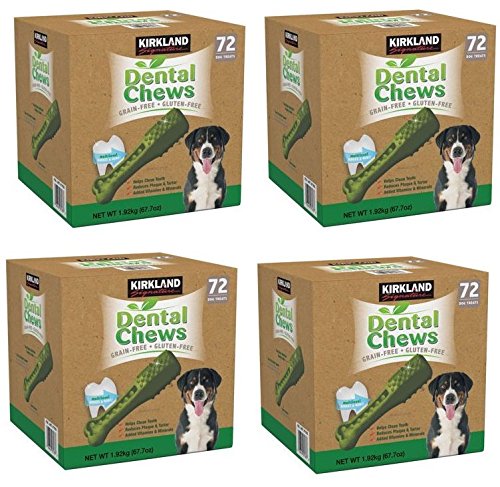 Kirkland Signature Dental Chews 4-Count Grain-Free