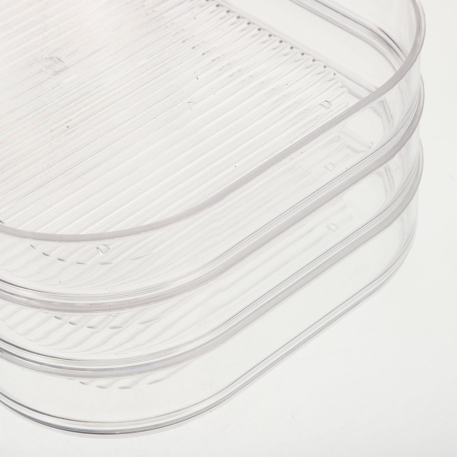 GALPADA Caja de Conservación de Alimentos para Refrigerador Recipiente Grande Reutilizable para Fiambres y Queso Tapa Transparente Tamaño 225X16X85 CM Apto para Almacenar Lonchas y
