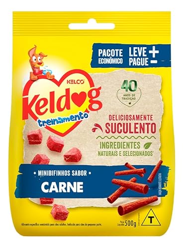 Bifinho Keldog Mini Carne para Cães 500g