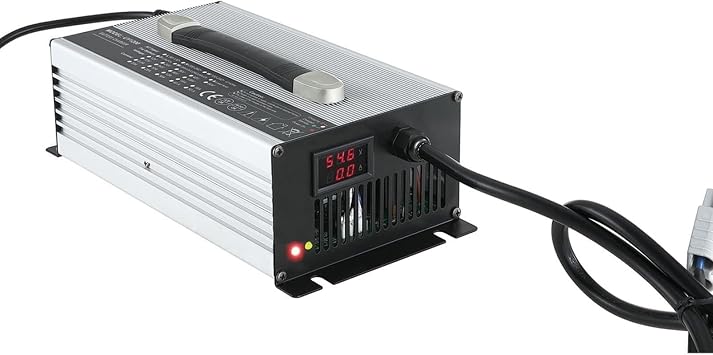 36V 25A Battery Charger High Power Lead-Acid Battery Chargers for Electric Forklift, Stacker, Washing Machine, Golf Cart,Silver,350ASilver,350A