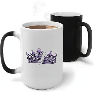 Silver Crown Gift for Royalty Lovers for Any Occasion 11oz 15oz Color Changing Mug