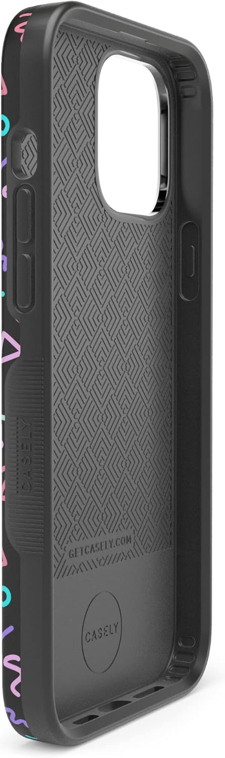 Casely iPhone 13 Pro Max Case | Always Vibing | Retro | Bold Protective Design | Compatible with MagSafe