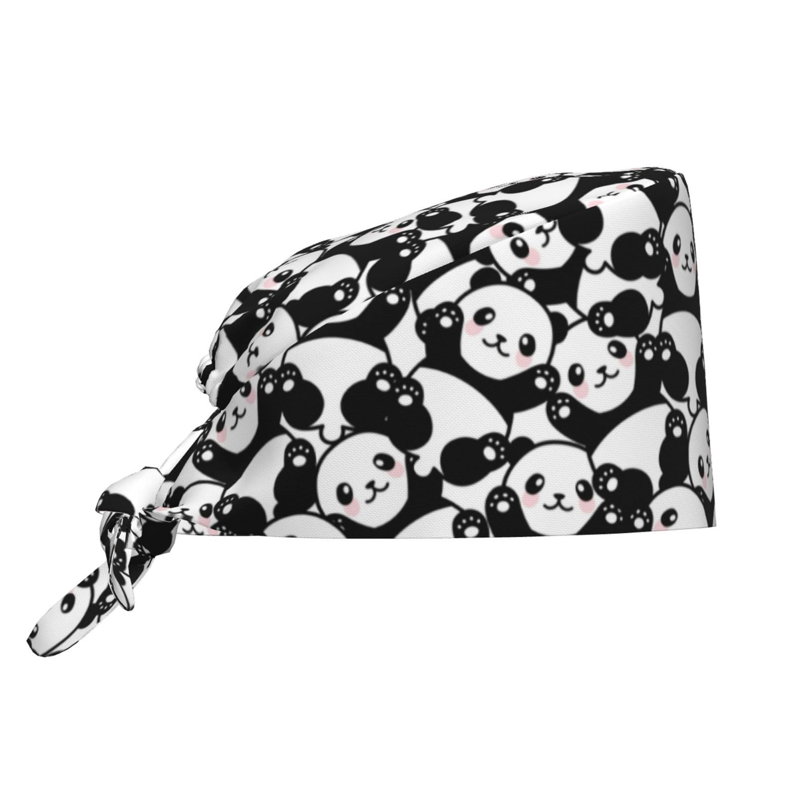 Surgical Caps Men Women, Scrub Cap with Sweatband Adjustable