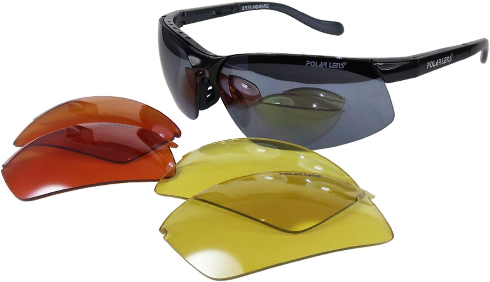 POLARLENS PS6 SILVER Mirror/CHANGABLE LENS/Highly Flexable Sports Sunglasses/Optical Quality Lenses/ANTI-FOG coating
