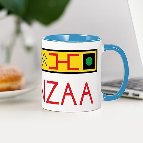 Vista 83 de CafePress Kwanzaa Principles - Taza de café de cerámica, taza de té, 11 onzas