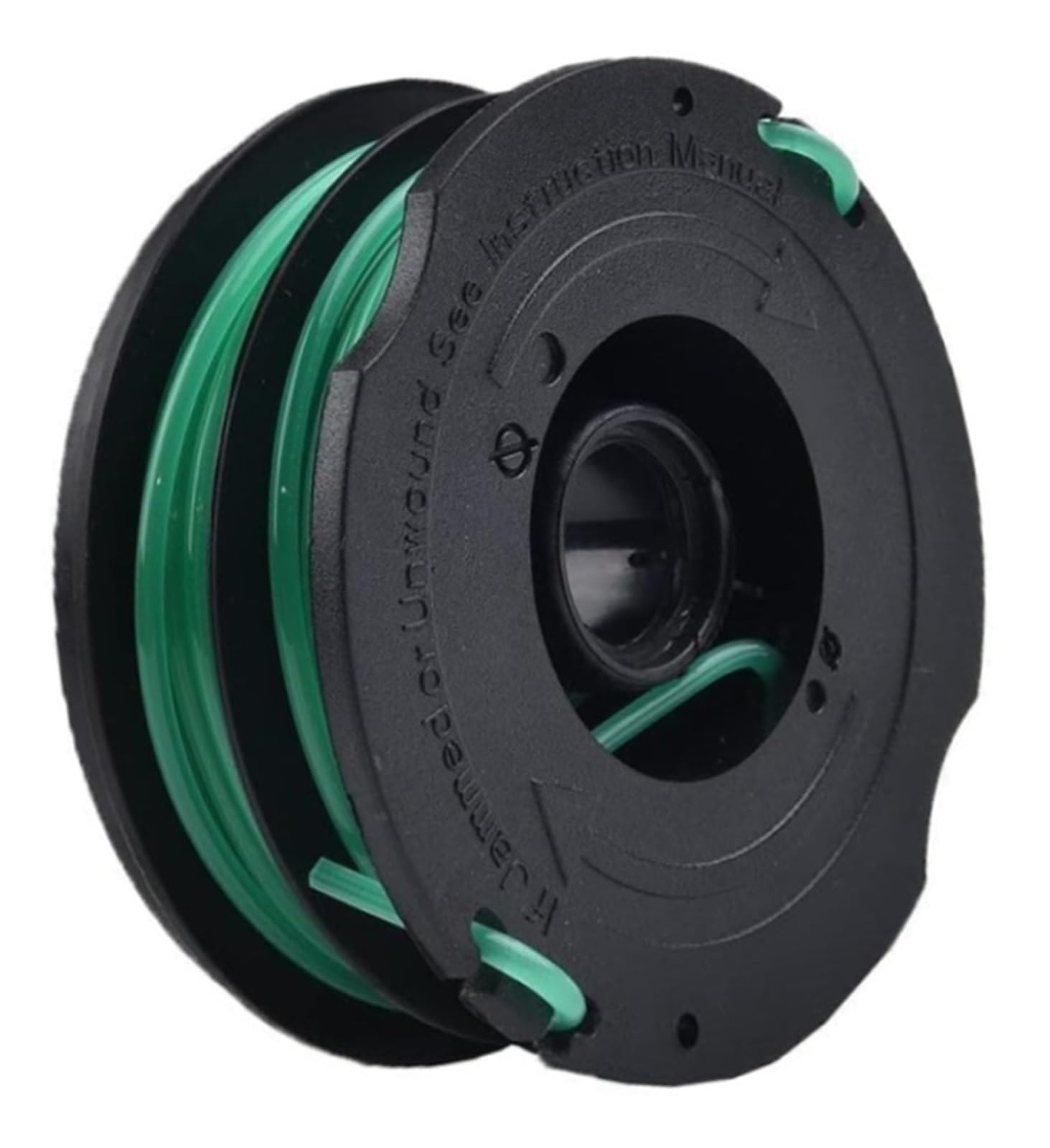 For Black & For Decker GL701 GL710 GL716 GL720 GL741 Remplacement de ligne de bobine de coupe-herbe 1/3/5 Pack de ficelle de tête de coupe for coupe-bordure(5PCS)