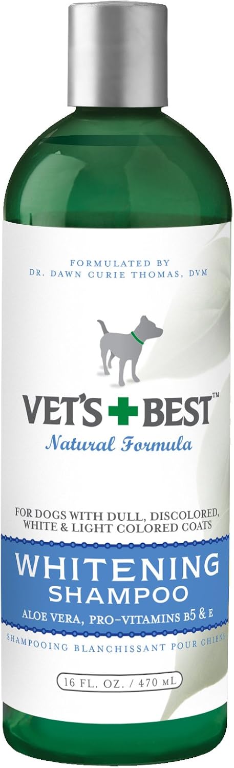 Vet's Best Whitening Dog Shampoo, 16 Ounces