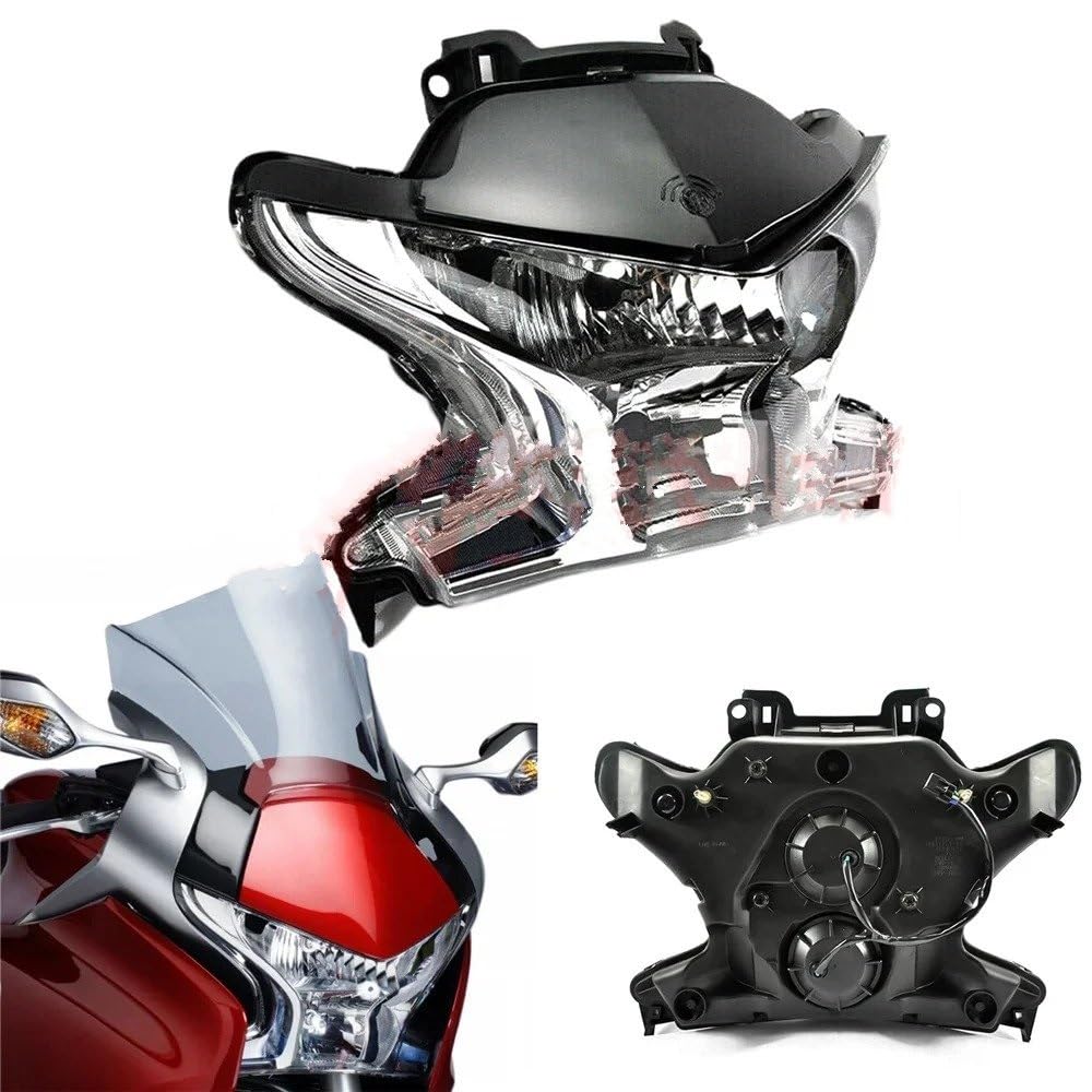 Fanale Anteriore Fari Moto Moto Faro Di Montaggio Faro Di Luce Per VFR1200F 2010 2011 2012 2013 2014 2015 2016 2017 VFR1200 F Per VFR 1200F