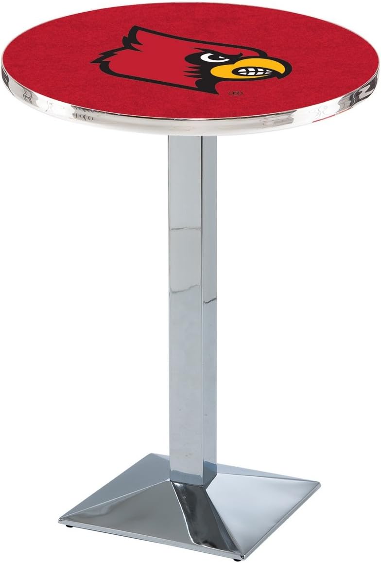 Holland Bar Stool Co. L217-36" Chrome Louisville Pub Table