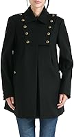 Vista 2 de Momo Maternity Outerwear Women Stella Wool Pea Coat Pregnancy Winter Jacket Small