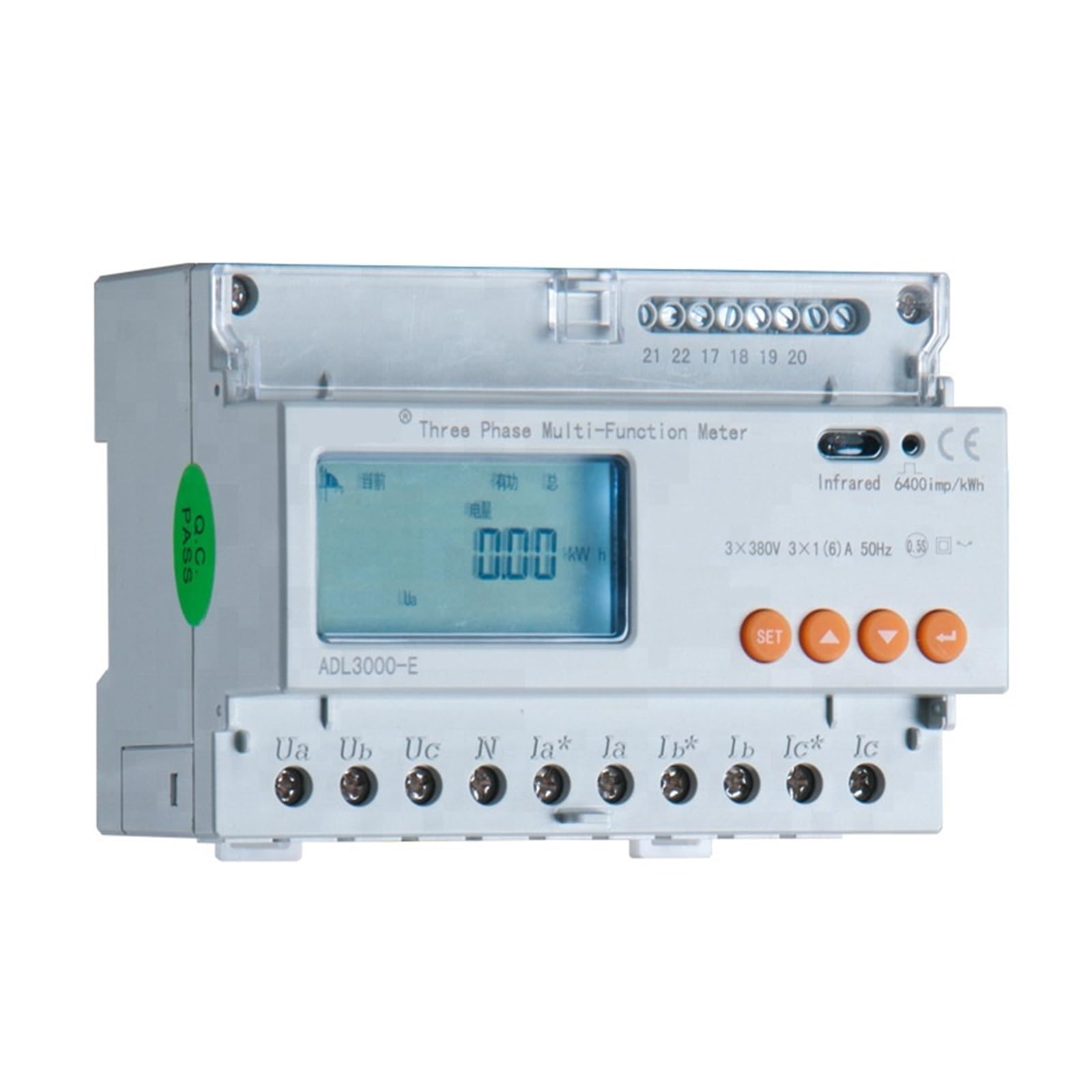 Zero Export Bidirectional Energy Meter ADL3000-E Solar Inverter Meter(5A)