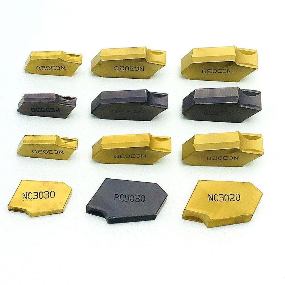 Herramientas de torneado, 10 Uds cortadores insertos herramientas de torno SP300 SP400 SP500 PC9030 NC3020 NC3030 herramienta de torneado de carburo de ranura SP 300 herramienta de ranurado inserto de