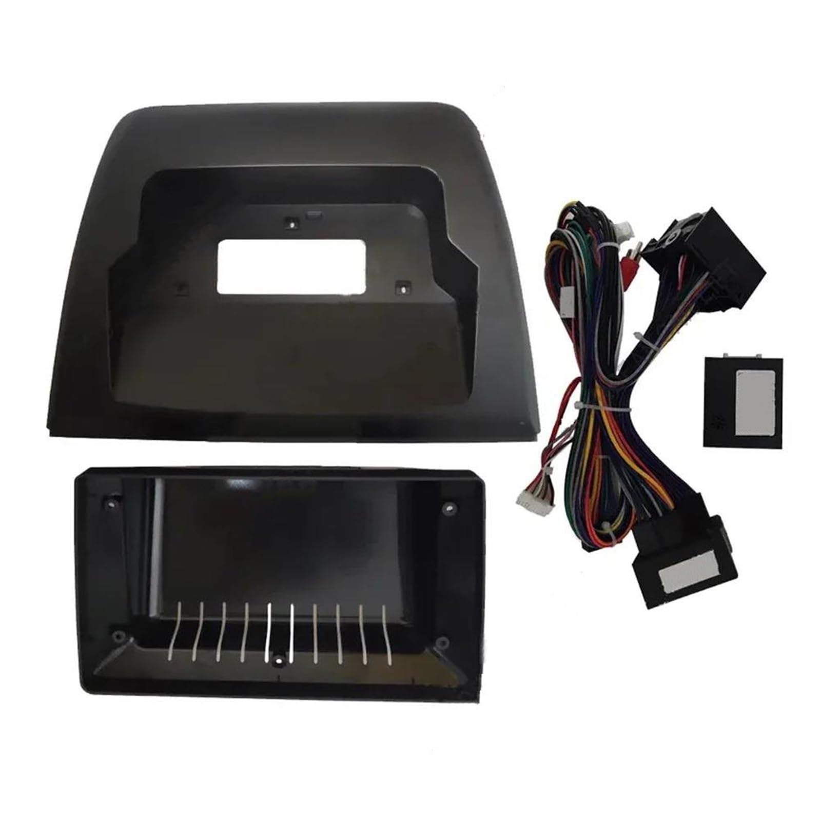 Cadre de Panneau de façade de Voiture, pour X3 E83 2006-2010, pour façade d'autoradio 9 Pouces, pour Lecteur MP5 Cadre d'installation sur Tableau de Bord, pour Cache pour autoradio 2 DIN (Cadre)