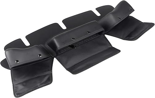 Miniatura 7 de Bolsa para parabrisas con 3 bolsillos compatible con Harley Touring Electra Glide Street Glide FLHT FLHTC FLHX FLHTK 1996-2013