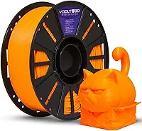 Voolt3D - Filamento PLA Laranja 1kg 1.75mm - Para Impressora 3D FDM - Nacional
