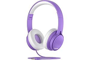 Upgraded Kids Headphones: Safe & Durable Headphones for Kids