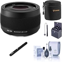 Hasselblad XCD 45mm f/4 P Lens, Bundle with Soft Case, 62mm Filter Kit, Pen Cleaner, Cap Tether and Cleaning