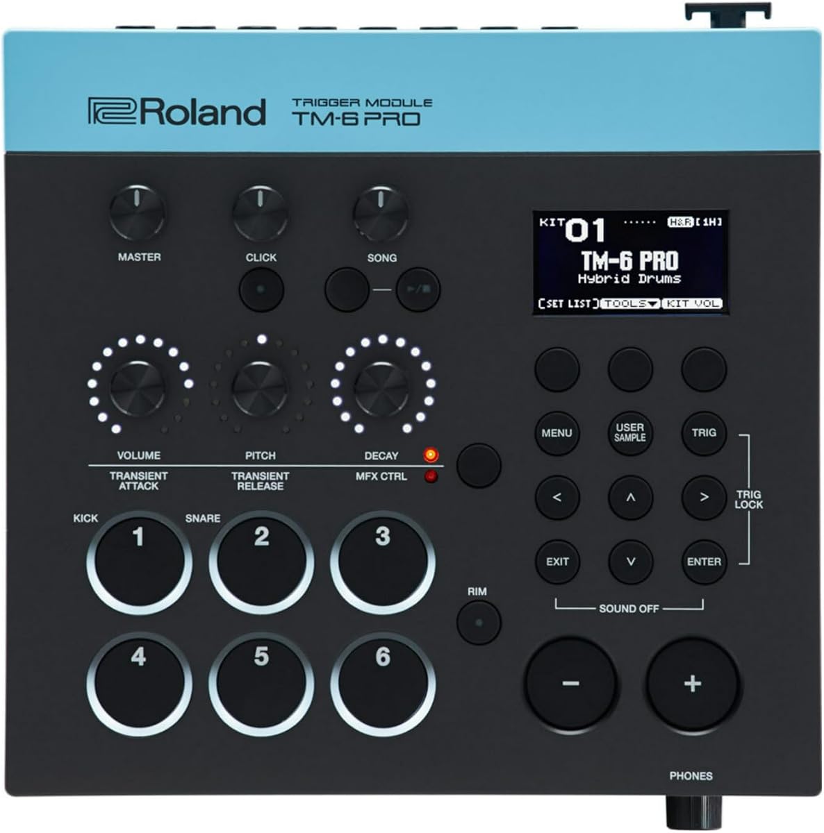 Módulo activador de tambor acústico Roland TM-6 PRO