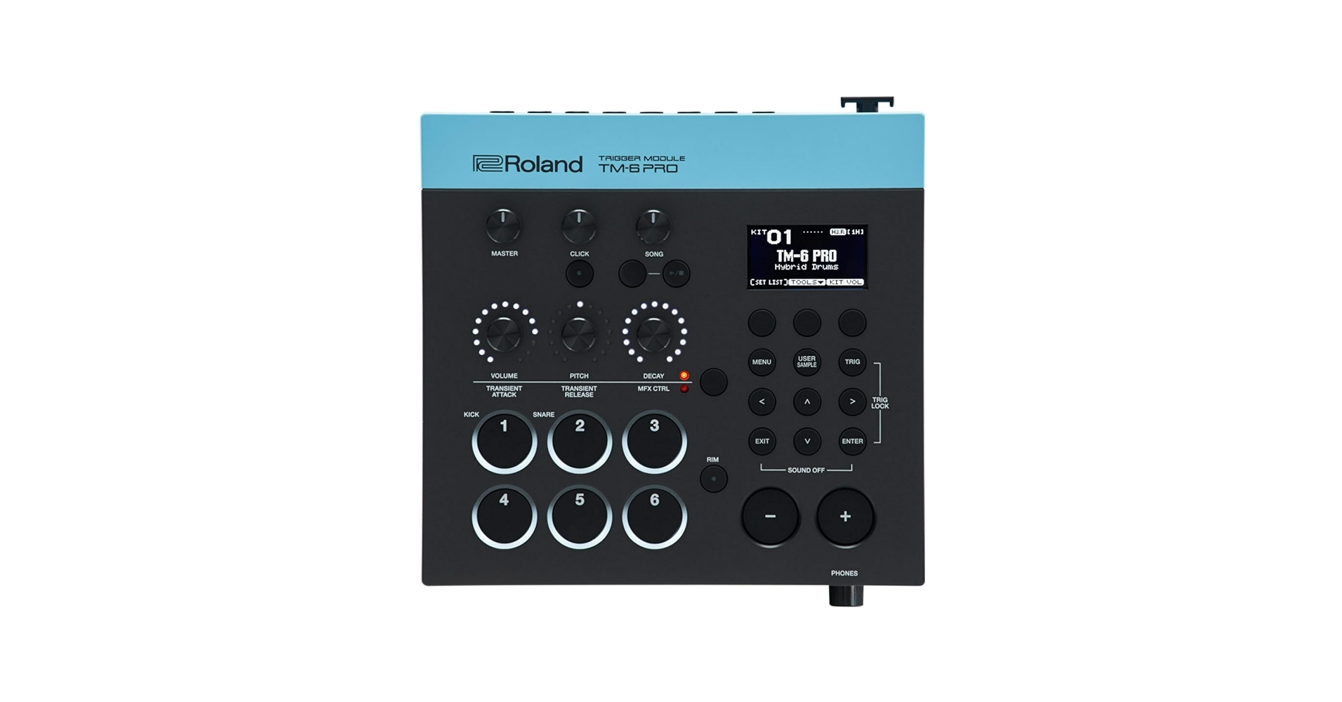 ROLAND TM-6 Pro Trigger Module ドラムトリガー音源 Roland TM-6 Pro Drum Trigger Module | Sweetwater