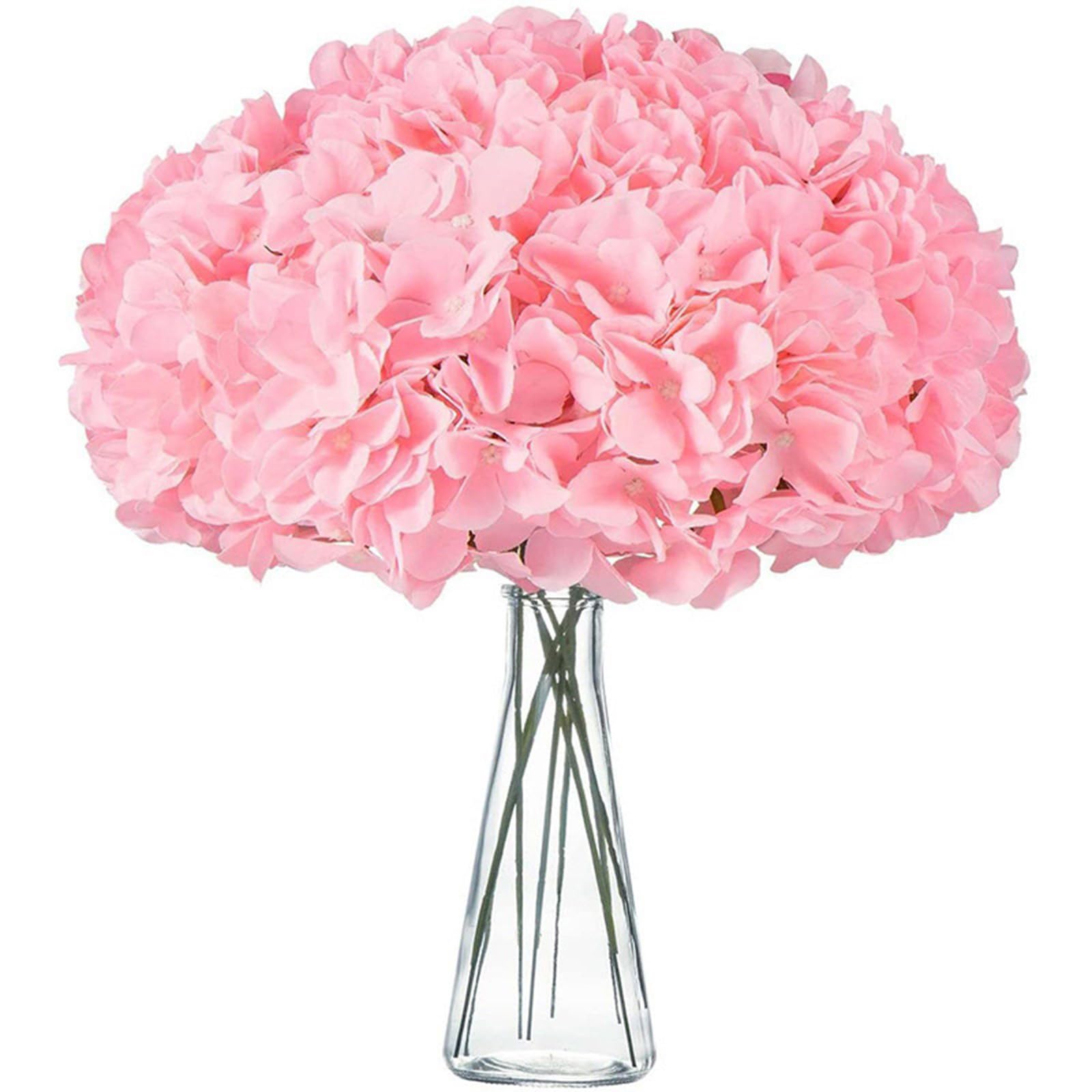 ZBIianxer Realistic Artificial Hortensia Bridal Bouquet Flower with Natural Lookings for Wedding Decoration Floral Arrangement Artificial Flower Wedding Bouquet