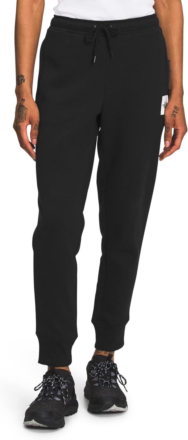 THE NORTH FACE Women’s Box NSE Jogger in TNF Black/TNF White, Size Medium