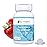 EZ Melts Calcium & Magnesium - Daily Supplement for Heart, Bone, Immune & Brain Health - with Vitamin D3 - Non-GMO & Vegan - Strawberry Smoothie - 60 Dissolvable Tablets (30 Servings)