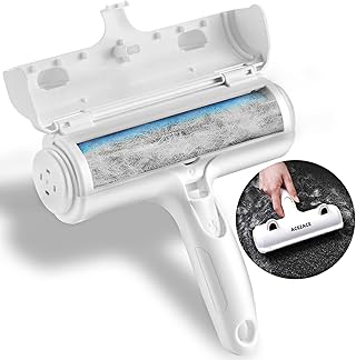 ACE2ACE Togli Peli Animali Rullo Spazzola per Cani e Gatti, Animali Domestici peli Rimozione, Lint Rullo Riutilizzabile Spazzola, Rimuovi la