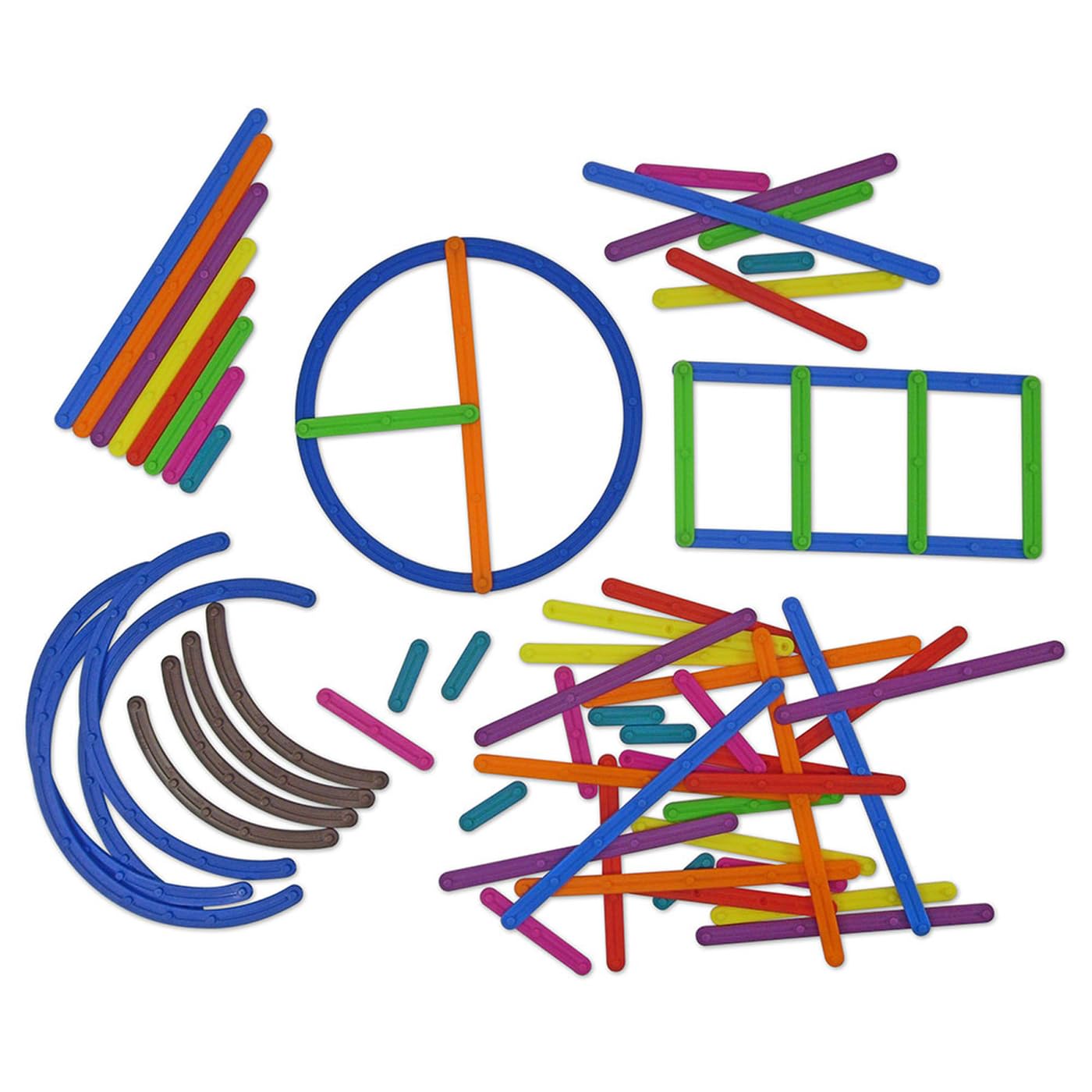 EAI Education Exploragons Circles and Polygons Student Set - Set of 66
