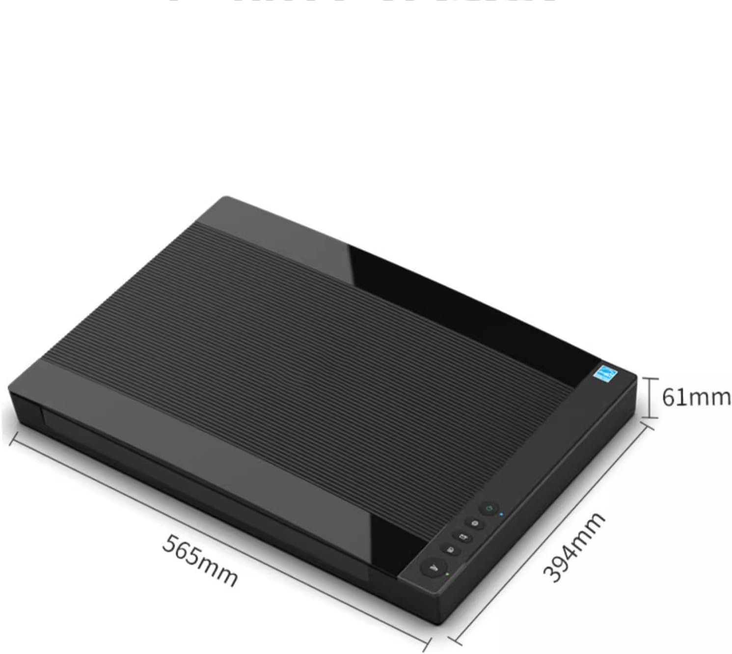 A3 Flatbed Scanner for Documents, 1200 DPI Photos & Books Scanner, with LED Light Source, Automatic Scan 12" X 16.8" in 8 Sec, for Libraries & Schools