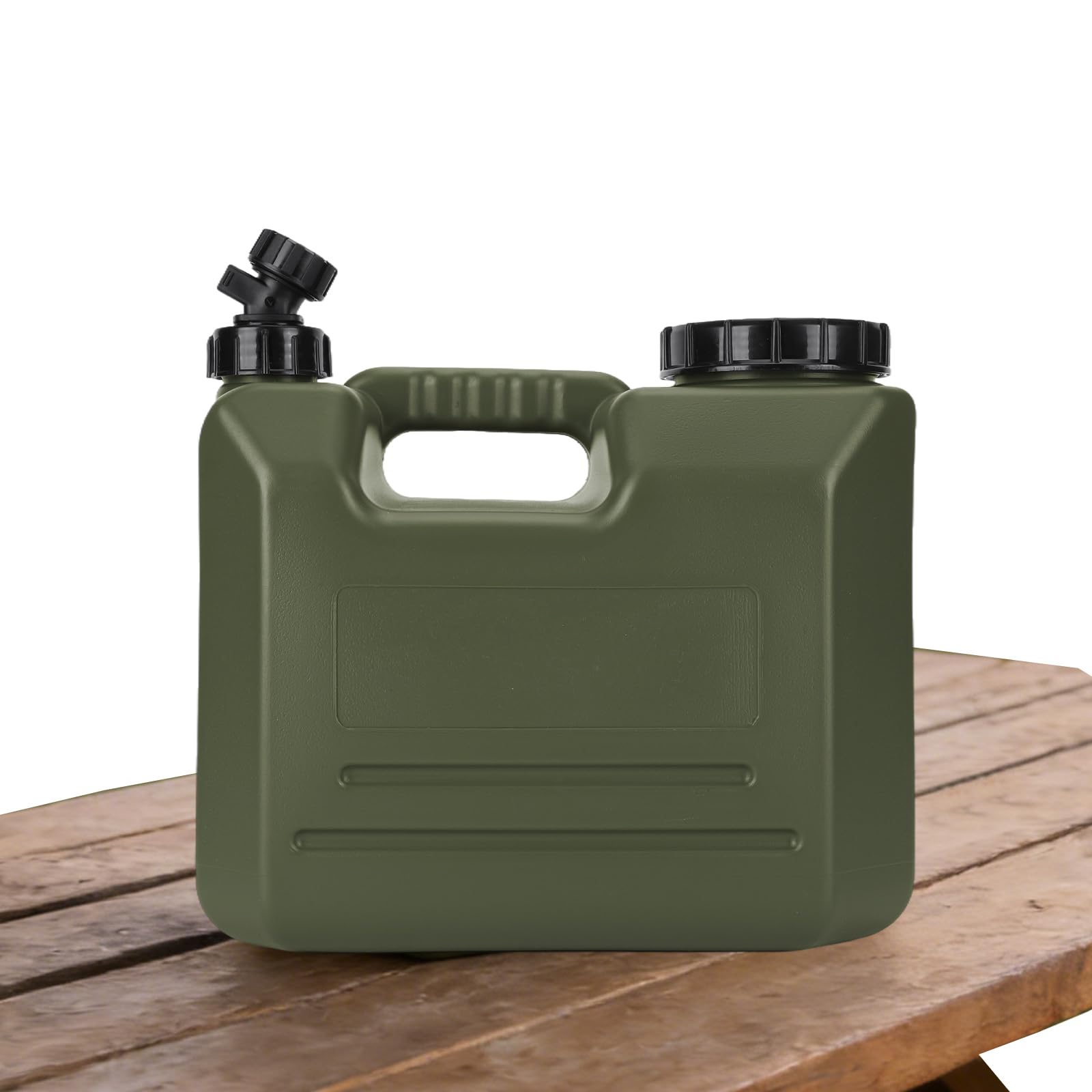 Contenitore D'acqua con Rubinetto, Tanica Portatile per Campeggio e Emergenza con Apertura Larga, Ideale per Auto, Attività All'aperto, Escursioni, Viaggi, Picnic e Emergenze in Caso di Uragani