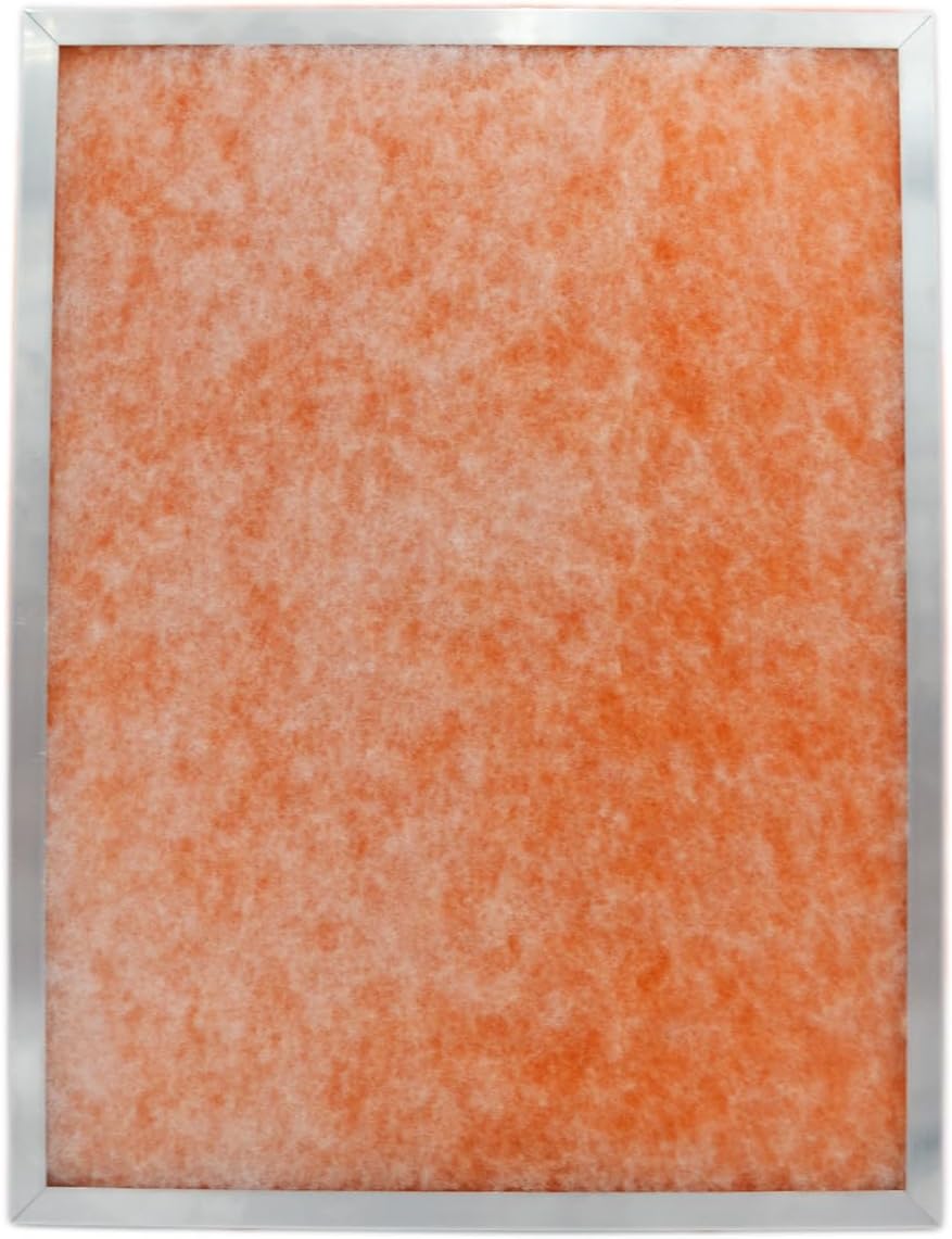 16x25x1 Air Filter MERV 9 (6-Pack) Filter Media Replacement, HVAC AC Furnace Air Filters, Aluminum Reusable Filter Frame (Actual Size: 15.75 x 24.75 x 0.75 Inches)