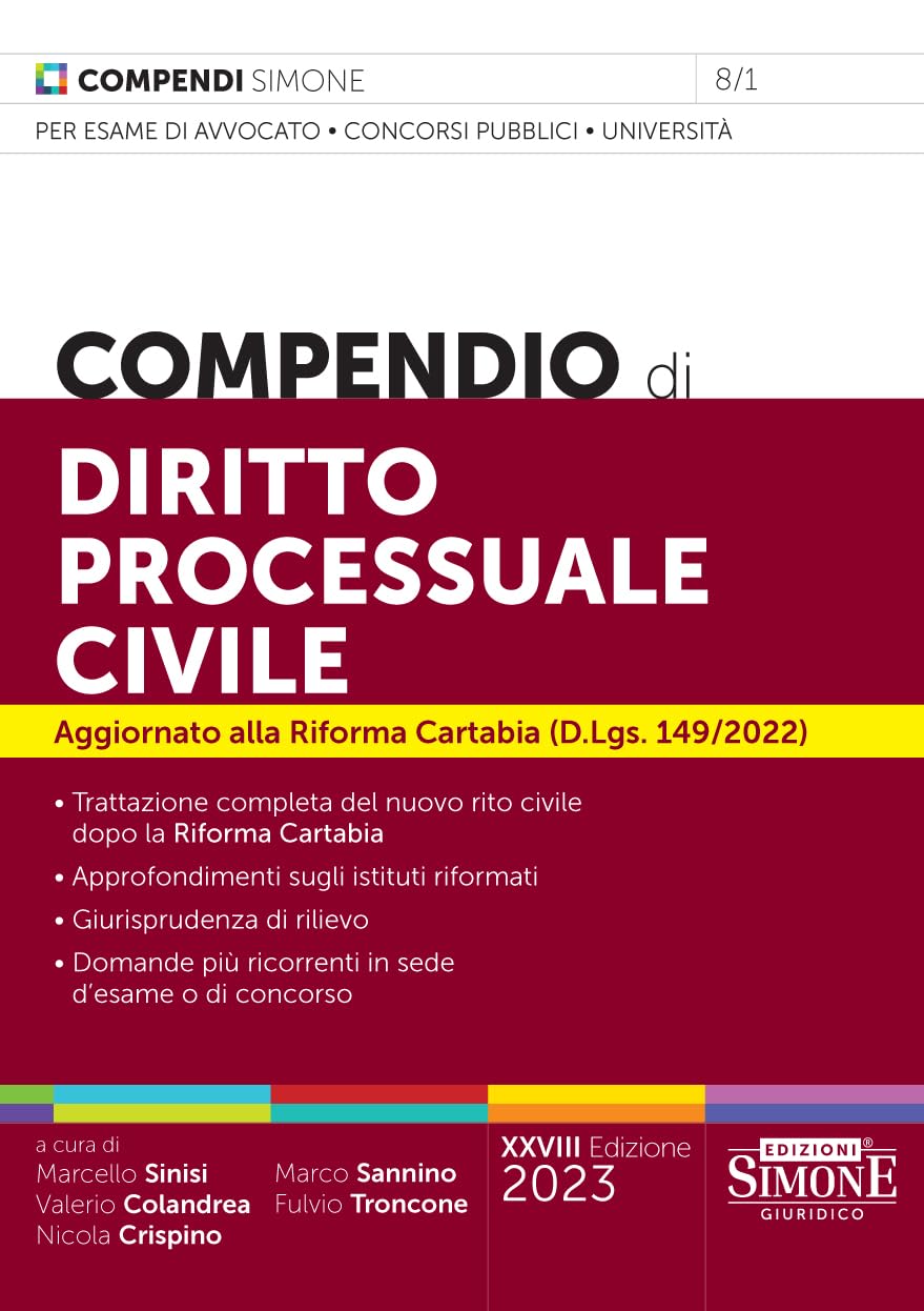 Compendio di Diritto Processuale Civile