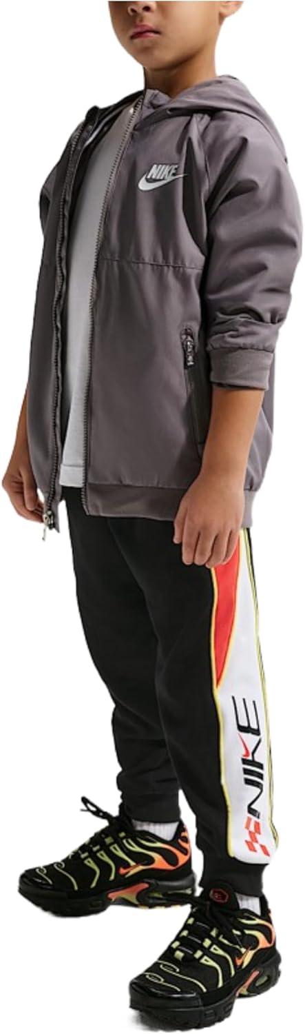 Nike Sportswear Little Kids' Victory Lap French Terry Pants (Black)