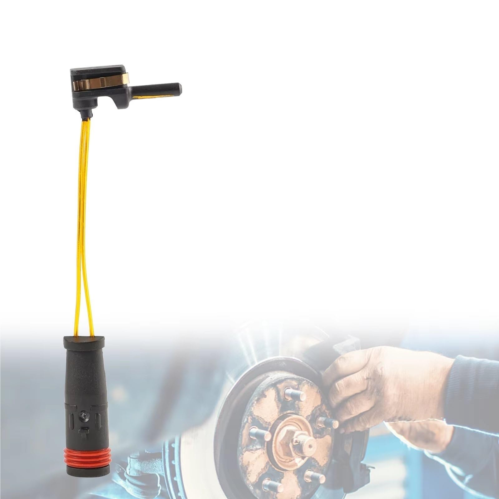 Compatible con Maybach para 57 62 2003 2004 2005 2006 para 57 S 2006 Sensor de Desgaste de Pastillas de Freno Delanteras y traseras A2115401717 2115401717 (4 Piezas)