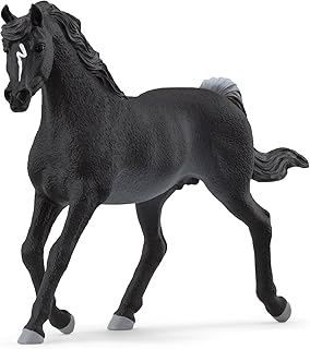 Horse Club - Rabicano Arabian Stallion Figurine - Pony Figures for Girls and Boys - Toys for Kids Ages 5+