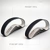 Knife Sharpener Electric ¾ x 12 inch Flexible Sanding Belt Knife and Tool Sharpener Replacement Belt Kit