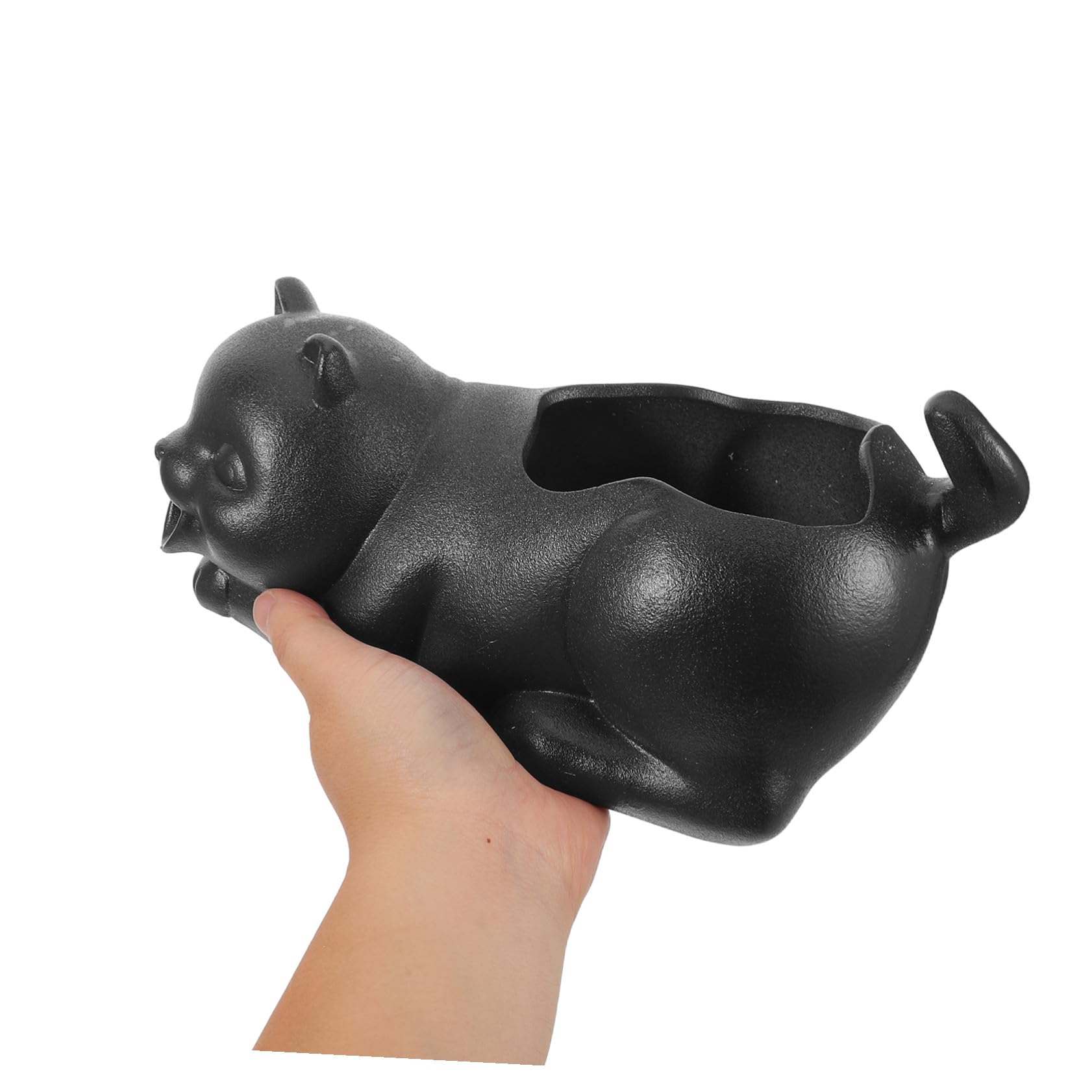 Toyvian Keramik Aquarium Dekoration Katzenbrunnen Wasser Diffusor für Süßwasseraquarien Gartenteich Sauerstoffanreicherung Aquarium Zubehör