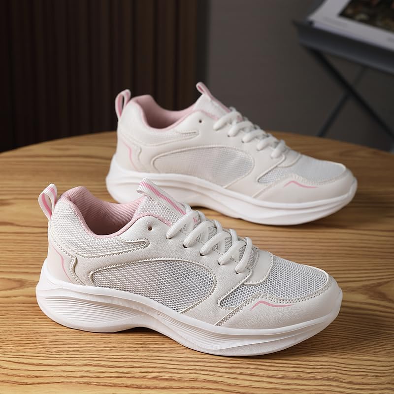 Women's Sneakers Trail-Running Shoes Track Trail-Running Shoes Athletic Low-top Lace Up Sport
