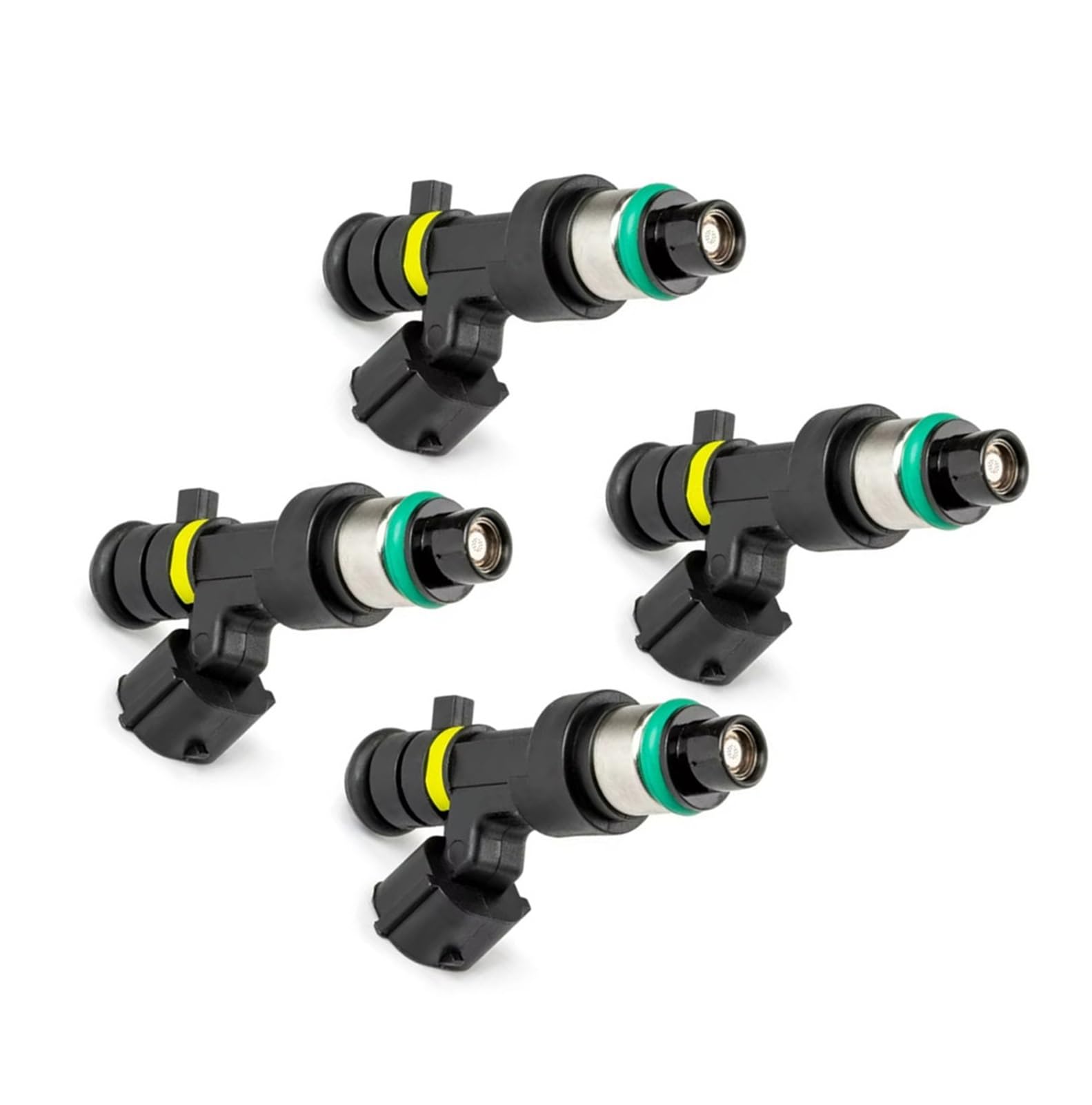Injector Nozzles Compatible with for Cube 2009-2013 2014 for Versa for Sentra for NV200 16600-EN200 4PCS Fuel Injector Nozzle 16600EN200 FBY2850 FJ1056 2971006