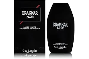 Guy Laroche Drakkar Noir Eau de Toilette Spray for Men, 6.7 Oz...