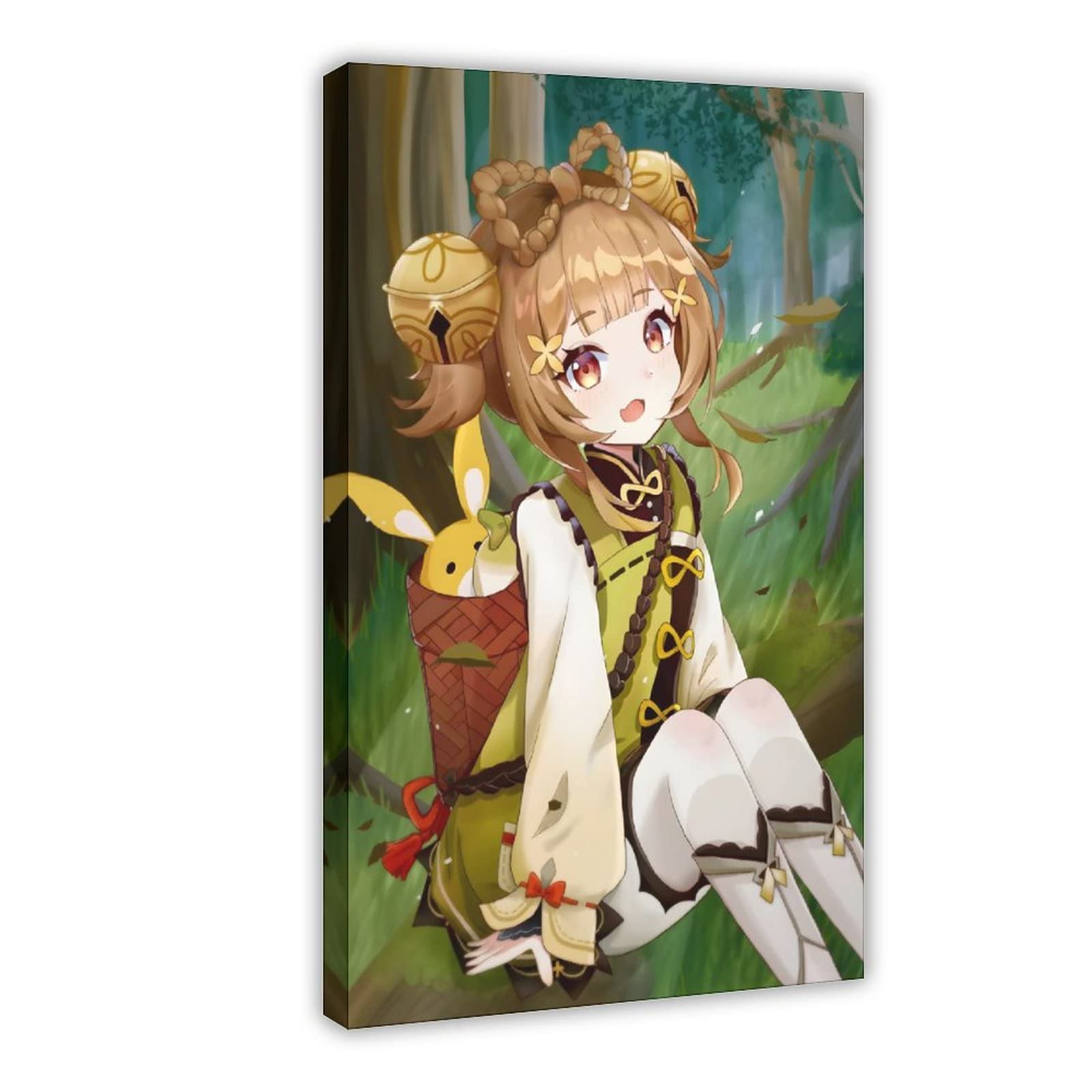 JDRCYaoyao Genshin Impact Poster Canvas Poster Wall Art Decor Print Picture Paintings for Living Room Bedroom Decoration Frame: 24x36inch(60x90cm)