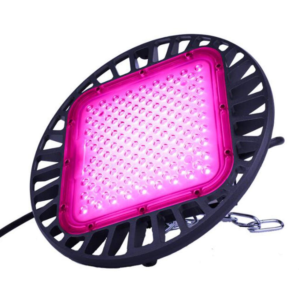 Luz de cultivo de plantas LED, Luz de cultivo LED, Espectro completo, Lámpara de crecimiento de plantas de 100W / 150W / 200W, Sin ruido, Para variedad de plantas de interior en crecimiento, 100LEDs,